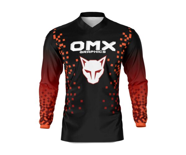 Maillot motocross Pixel Orange