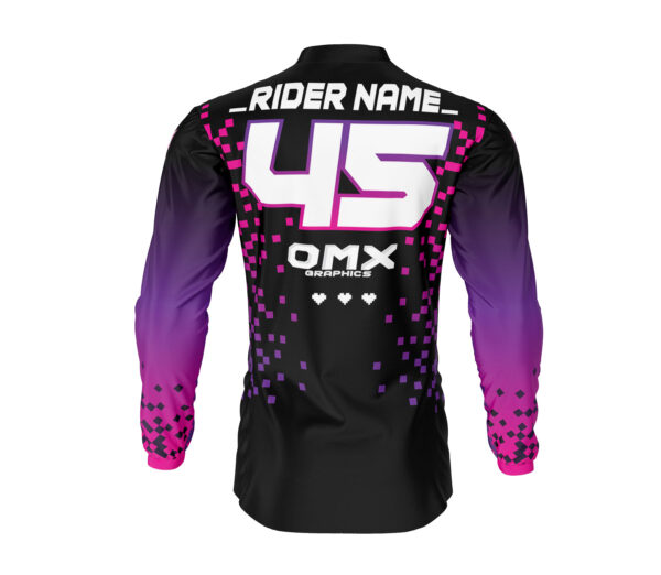 Maillot motocross Pixel Rose 2