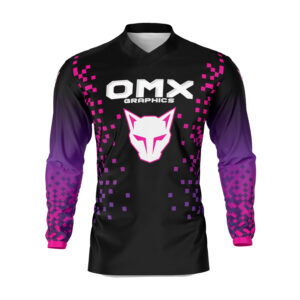 Maillot motocross Pixel Rose