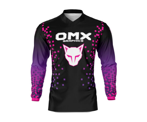 Maillot motocross Pixel Rose