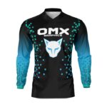 Maillot motocross Pixel Teal