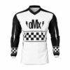 Maillot motocross RACE Noir Blanc