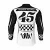 Maillot motocross RACE Noir Blanc 2