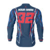Maillot motocross Siberian Bleu 2