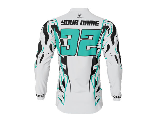 Maillot motocross Siberian Gris 2