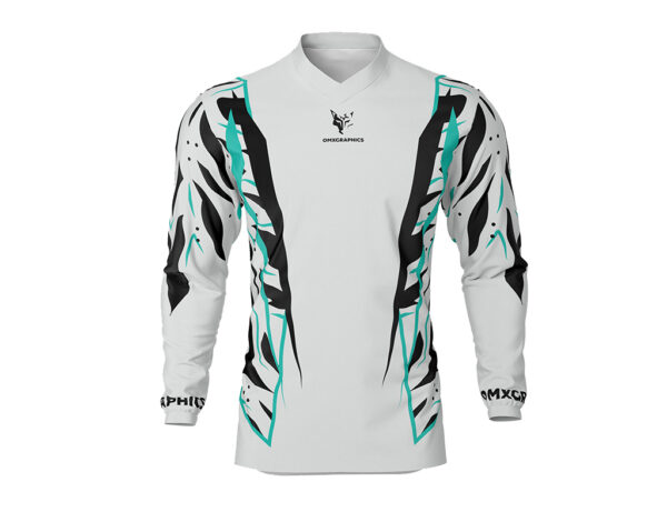 Maillot motocross Siberian Gris