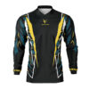 Maillot motocross Siberian Noir Jaune