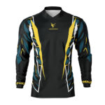 Maillot motocross Siberian Noir Jaune