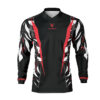 Maillot motocross Siberian Noir Rouge