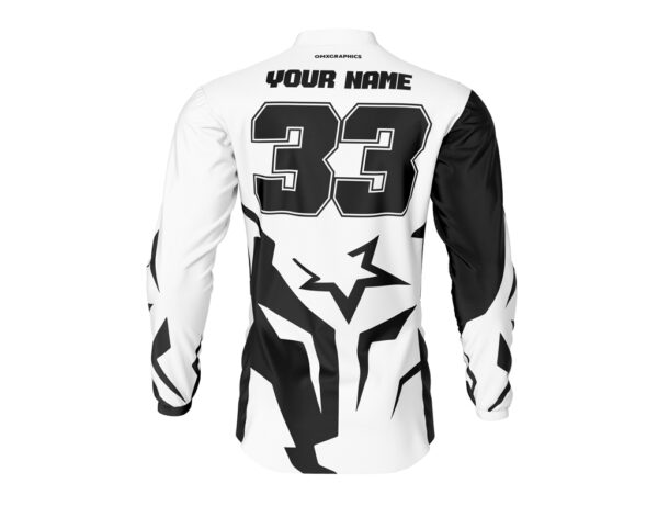 Maillot motocross Signature Blanc 2