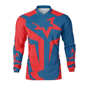 Maillot motocross Signature Bleu