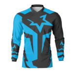 Maillot motocross Signature Cyan