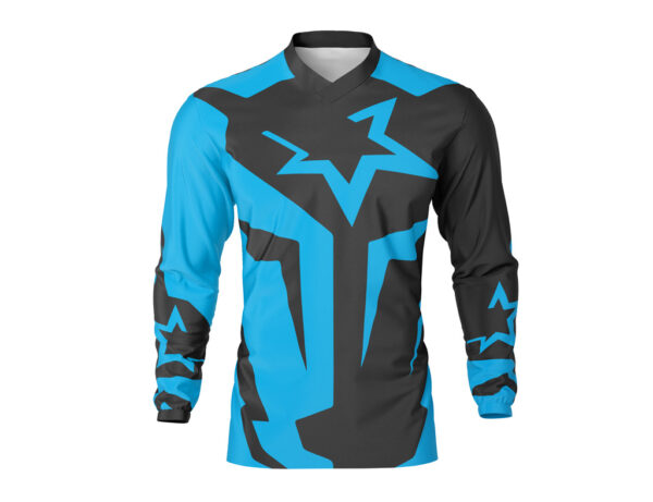 Maillot motocross Signature Cyan