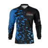 Maillot motocross Smash Noir Bleu