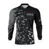 Maillot motocross Smash Noir Gris