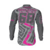 Maillot motocross Throwback Gris 2