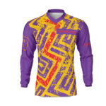 Maillot motocross Throwback Violet