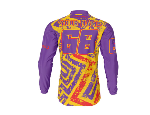 Maillot motocross Throwback Violet 2