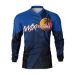 Maillot motocross Tropical Bleu