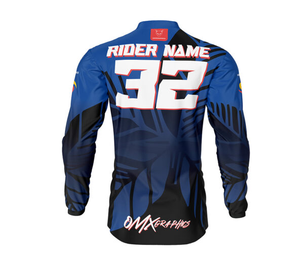Maillot motocross Tropical Bleu 2