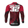 Maillot motocross Tropical Rouge 2