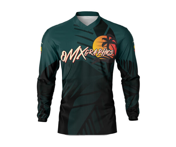 Maillot motocross Tropical Vert
