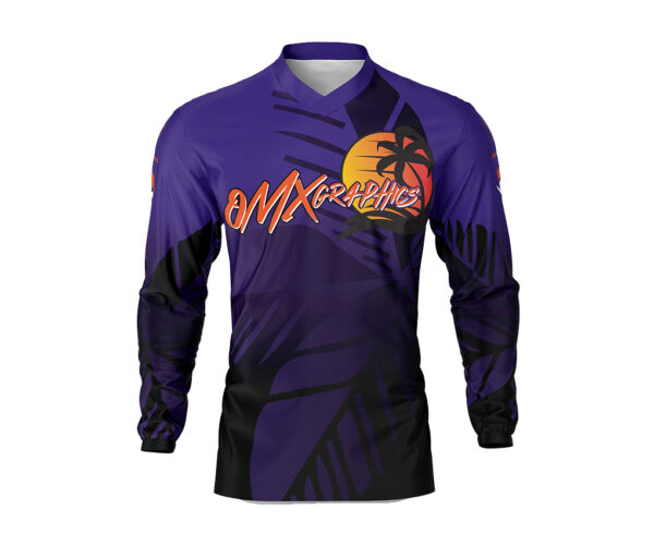 Maillot motocross Tropical Violet