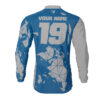 Maillot motocross Unite Bleu Gris 2