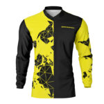 Maillot motocross Unite Jaune Noir