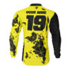Maillot motocross Unite Jaune Noir 2