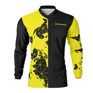 Maillot motocross Unite Jaune Noir