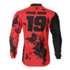 Maillot motocross Unite Rouge Noir 2