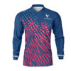 Maillot motocross Wild Bleu