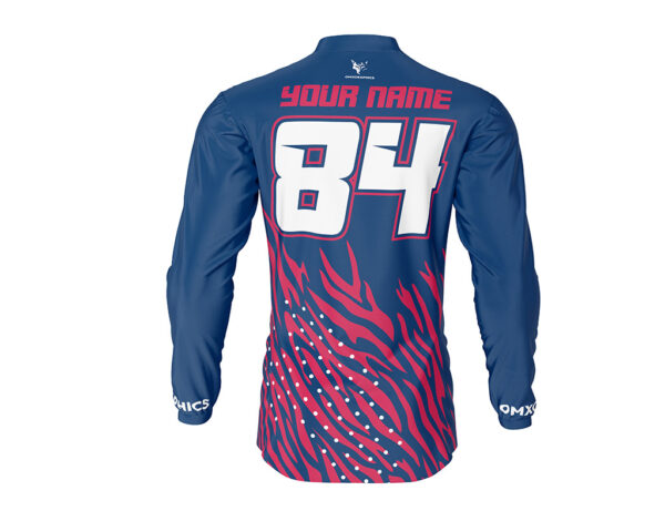 Maillot motocross Wild Bleu 2