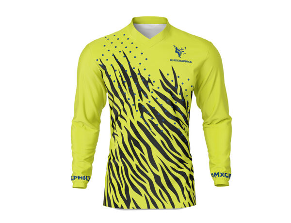 Maillot motocross Wild Lime