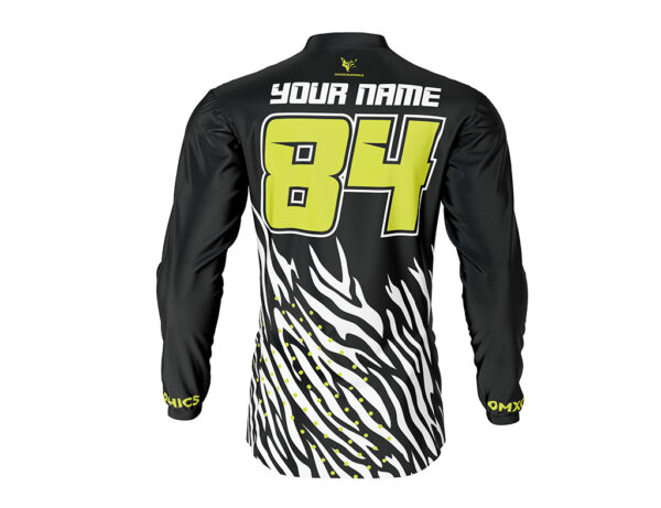 Maillot motocross Wild Noir Blanc 2