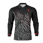 Maillot motocross Wild Noir Gris