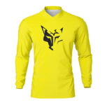 Maillot motocross Wolf Jaune