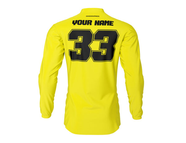 Maillot motocross Wolf Jaune 2