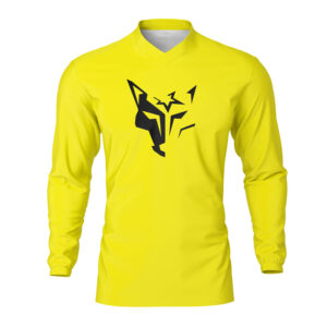 Maillot motocross Wolf Jaune