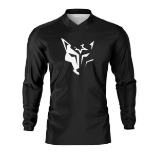 Maillot motocross Wolf Noir
