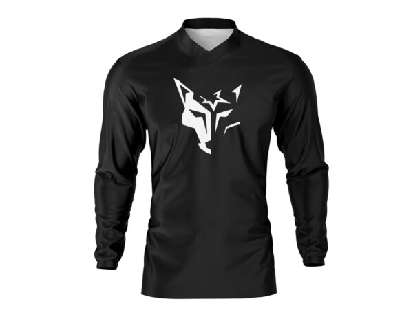 Maillot motocross Wolf Noir