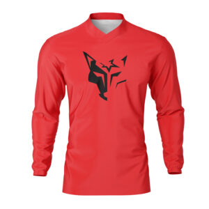 Maillot motocross Wolf Rouge