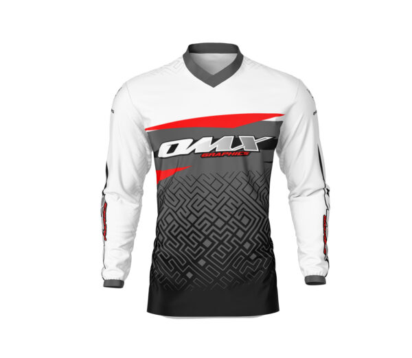 Maillot motocross – AMAZE – Rouge