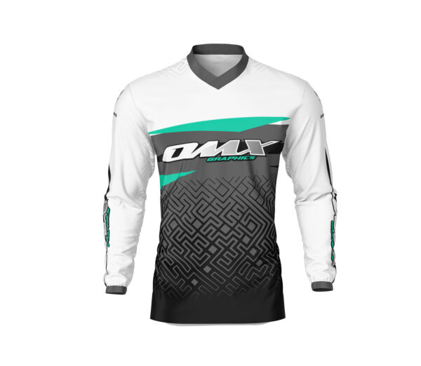 Maillot motocross – AMAZE – Teal